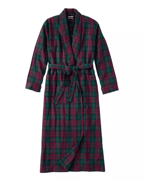 Plaid Flannel Robe