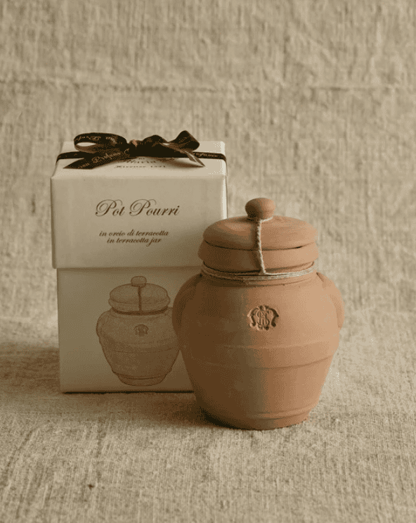 Pot Pourri In Terracotta Jar