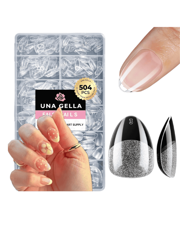 Short Almond Nail Tips