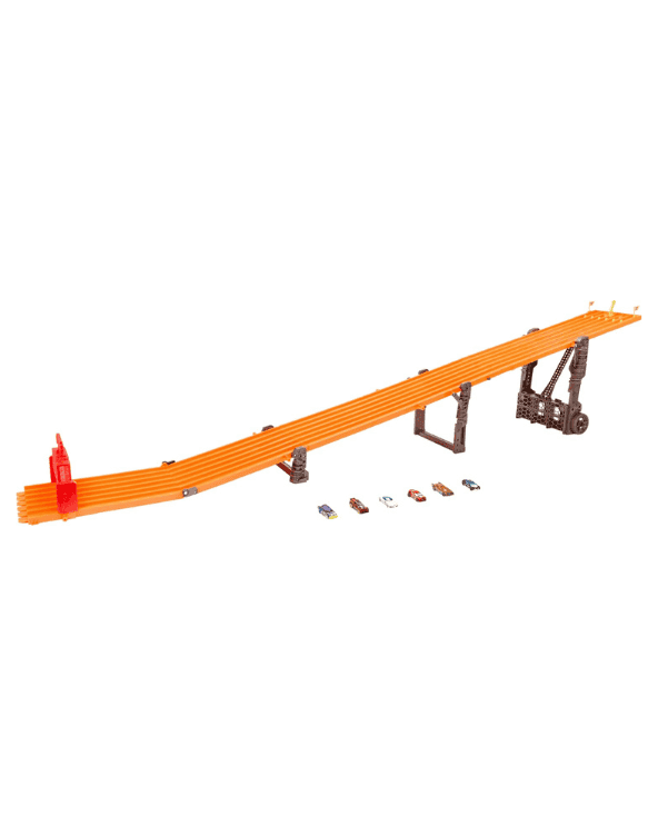 Six Lane Hot Wheels Track