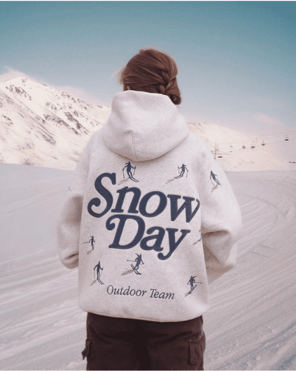 Snow Day Oversized Hoodie