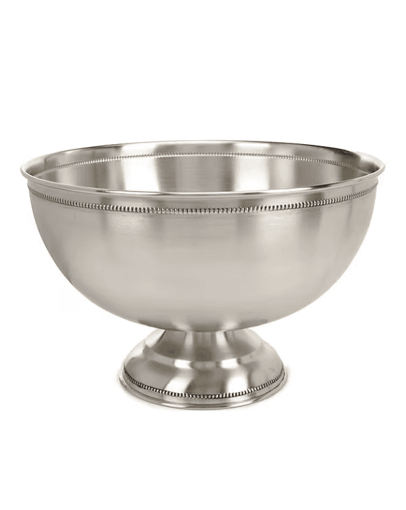 Stainless Steel Beaded Party Ice Tub