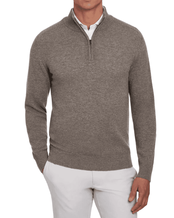 The Cunningham Quarter-Zip Sweater
