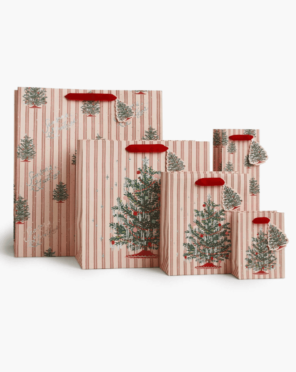 Tinsel Tree Gift Bags