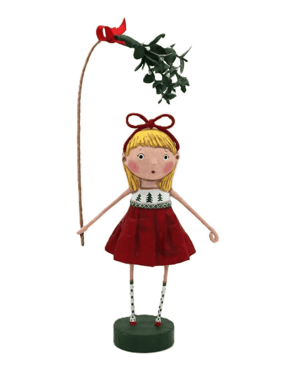 Under The Mistletoe Figurine
